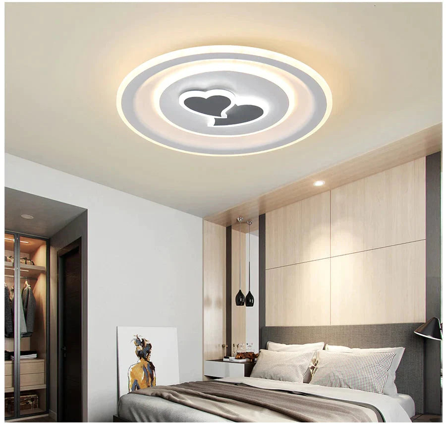 Modern Ceiling Lights Lamp White Cartoon Shape High Quality Ceiling Lamp For Baby Room Bedroom Fixtures