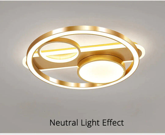 Nordic Bedroom Lamp Led Ceiling Lamp Room Lighting Simple Modern Creative Warm Romantic Light Luxury Living Room Lighting