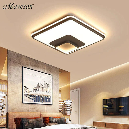 Modern LED Ceiling Lighting Ceiling Lamps Round/Square/Rectangle Design Ceiling For Living Room Led Indoor Home Lamps Fixtures