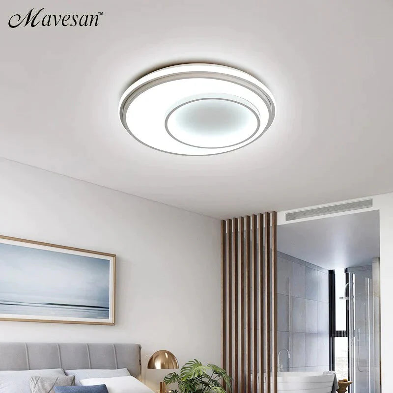 Modern LED Ceiling Lighting Ceiling Lamps Round/Square/Rectangle Design Ceiling For Living Room Led Indoor Home Lamps Fixtures