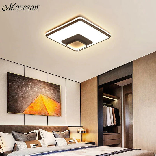 Modern LED Ceiling Lighting Ceiling Lamps Round/Square/Rectangle Design Ceiling For Living Room Led Indoor Home Lamps Fixtures