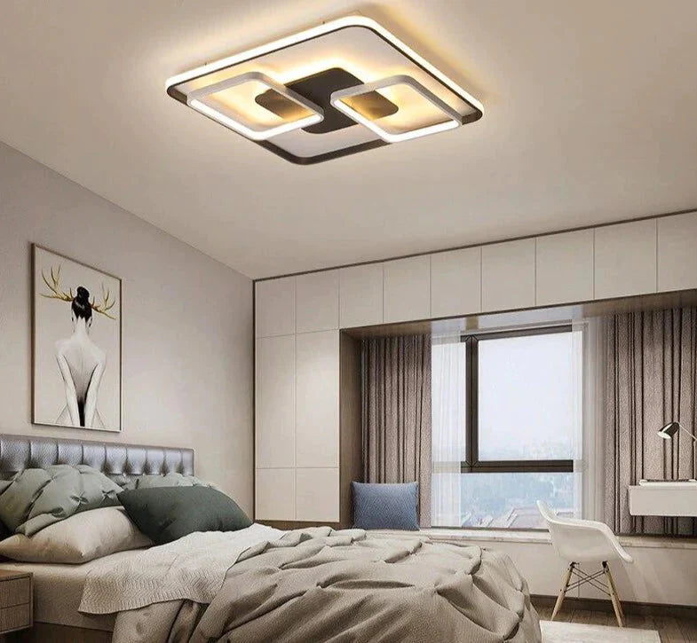 LED Ceiling Lights  Surface Mount Modern Living Room For Bedroom Support Remote Control Led Lamps