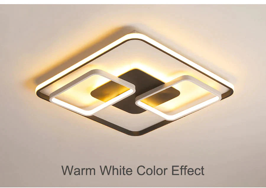 LED Ceiling Lights  Surface Mount Modern Living Room For Bedroom Support Remote Control Led Lamps