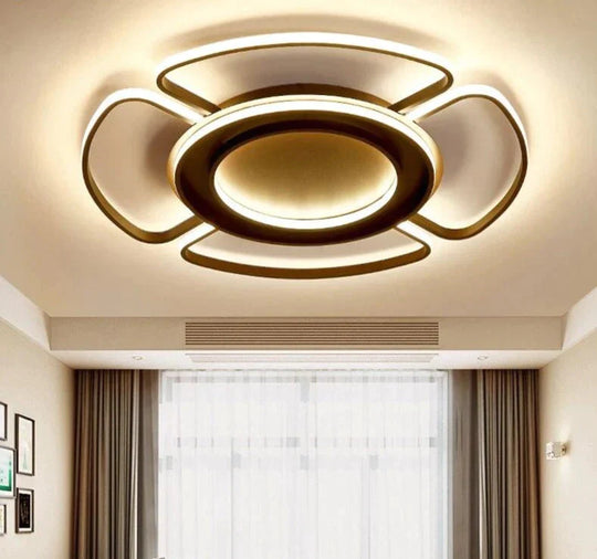 New Bedroom Led Ceiling Lights For 10-15Square Meters Restaurant Indoor Light Luminarias Para Sala Remote Control Modern