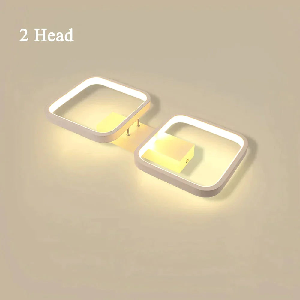 Led Ceiling Light Modern Lamp Living Room Lighting Fixture Bedroom Kitchen Surface Mount Flush Panel