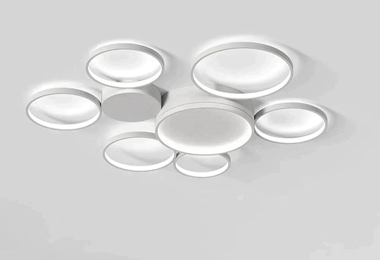 Modern Circular Led Ceiling Lights Bedroom Dining Room Lamps Kitchen Plafondlamp Surface Mount