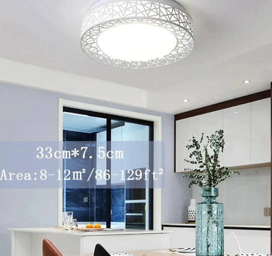 Modern Led Ceiling Light 18/24/50/70w Lamp Surfaced Mounted Living Room Lights Kithchen Fixture For Home Lighting