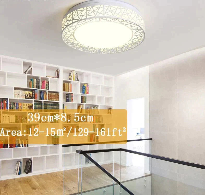 Modern Led Ceiling Light 18/24/50/70W Lamp Surfaced Mounted Living Room Lights Kithchen Fixture For