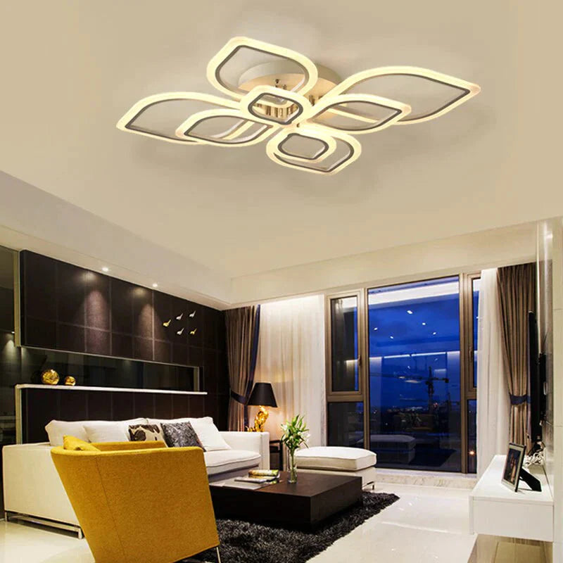 Modern Ceiling Lights LED Lamp For Living Room Bedroom Study Room White  Color Surface Mounted Ceiling Lamp Deco