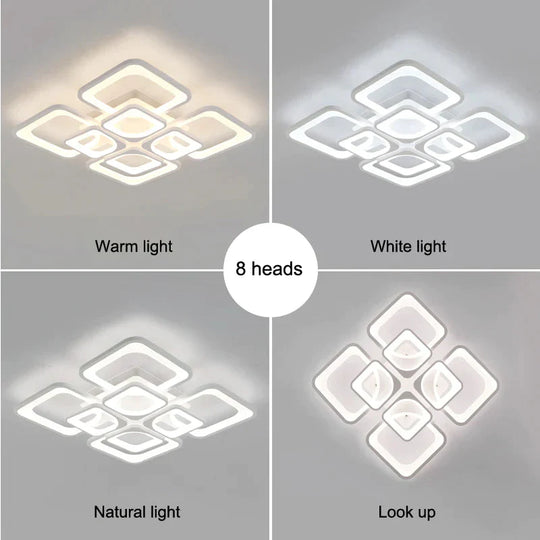 Modern LED Ceiling Lights Dimmable Lamp With APP Remote Control For Living Room Bedroom Home Decorative Fixture