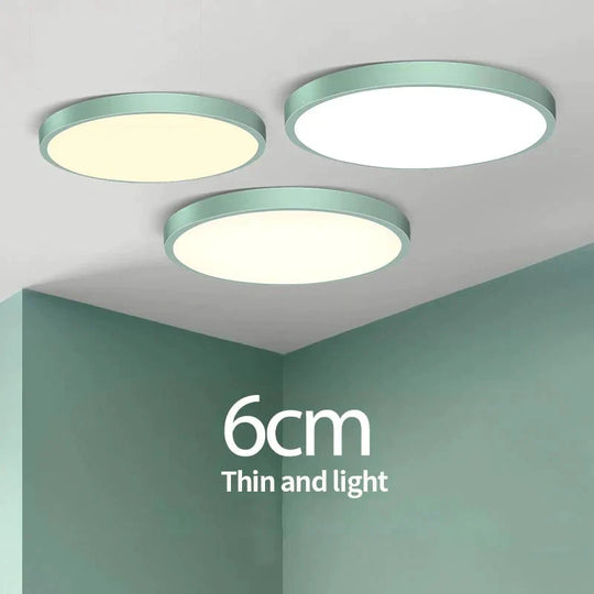 Led Ceiling Lamp Round LED Light 15W 20W 30W 50W Kitchen Luminaria Room Lights Modern Fixture Surface Mounted Home Lighting