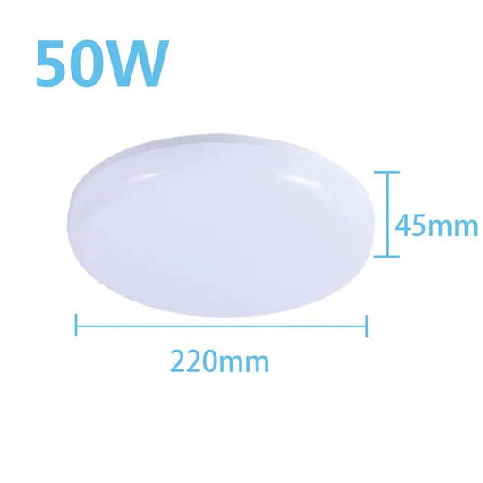 Led Ceiling Lamp Round LED Light 15W 20W 30W 50W Kitchen Luminaria Room Lights Modern Fixture Surface Mounted Home Lighting