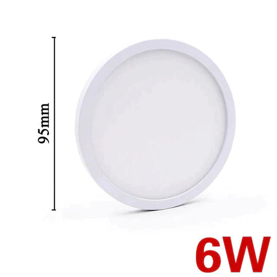 6W 9W 13W 18W 24W 36W 48W Led Circular Panel Light Surface Mounted Led Ceiling Light Lampada Lamp C