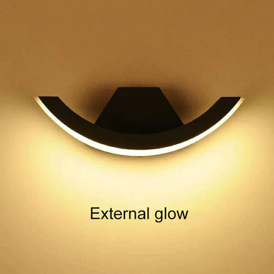 18w LED Outdoor Waterproof Walkway Front Door Garden Porch Wall Light Modern Indoor Corridor Wall Lighting Light Fixture ZBW0013