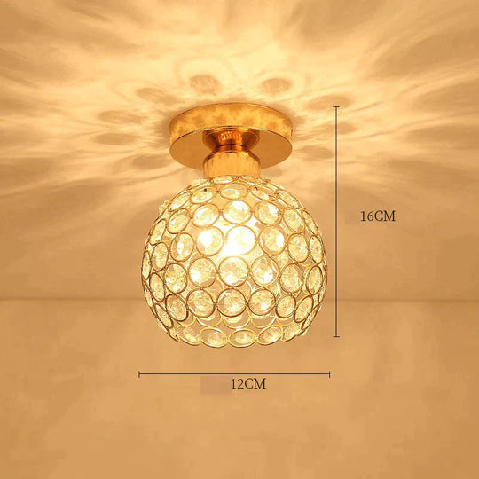 Plafonnier Led Ceiling Light Crystal Lamp Indoor Lighting For Bedroom Living Room Lights Fixture