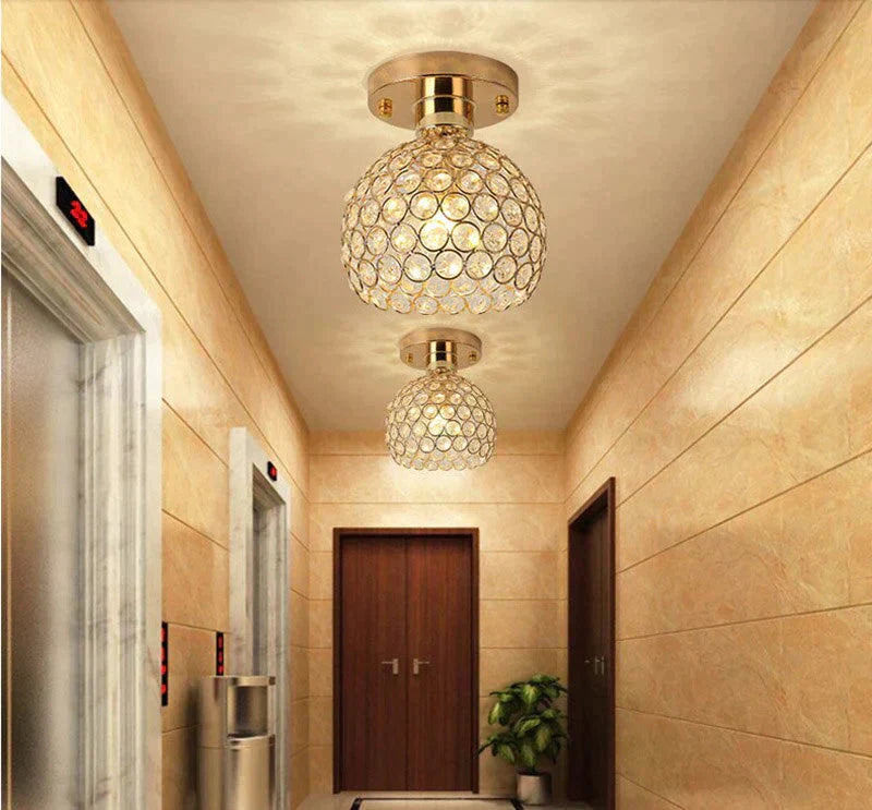 Plafonnier Led Ceiling Light Crystal Lamp Indoor Lighting For Bedroom Living Room Lights Fixture