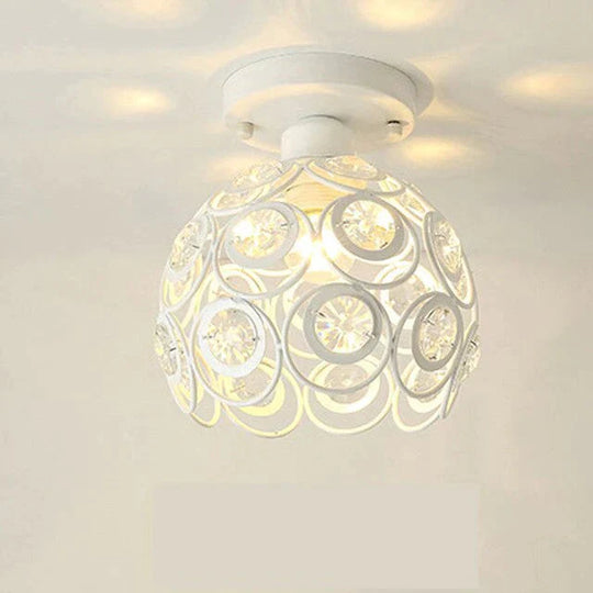 Plafonnier led Ceiling Light Crystal Lamp Indoor Lighting for bedroom living room lights Fixture Foyer room light