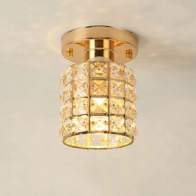 Plafonnier led Ceiling Light Crystal Lamp Indoor Lighting for bedroom living room lights Fixture Foyer room light