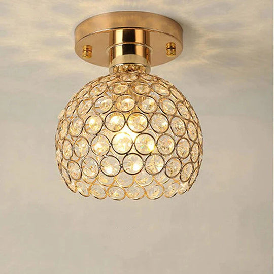 Plafonnier led Ceiling Light Crystal Lamp Indoor Lighting for bedroom living room lights Fixture Foyer room light