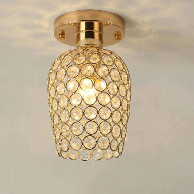 Plafonnier led Ceiling Light Crystal Lamp Indoor Lighting for bedroom living room lights Fixture Foyer room light