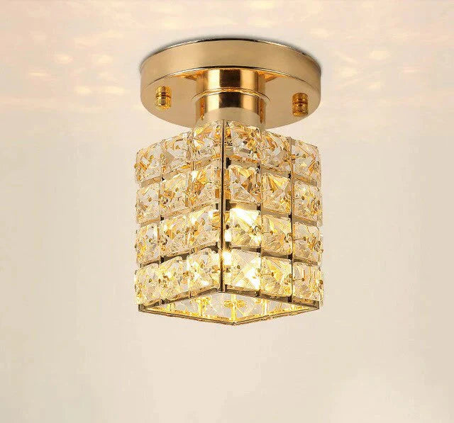 Plafonnier led Ceiling Light Crystal Lamp Indoor Lighting for bedroom living room lights Fixture Foyer room light