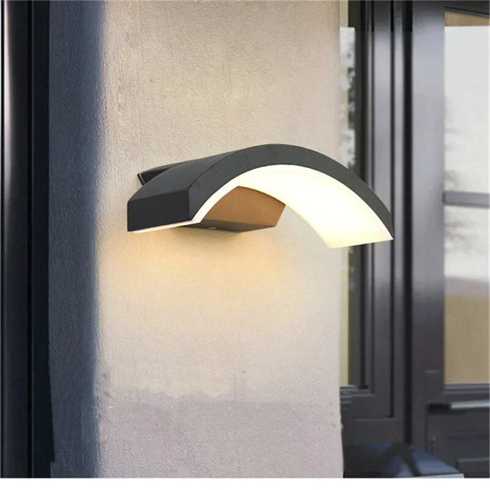 24w LED Outdoor Waterproof Walkway Front Door Garden Porch Wall Light Modern Indoor Corridor Wall Lighting Light Fixture ML35