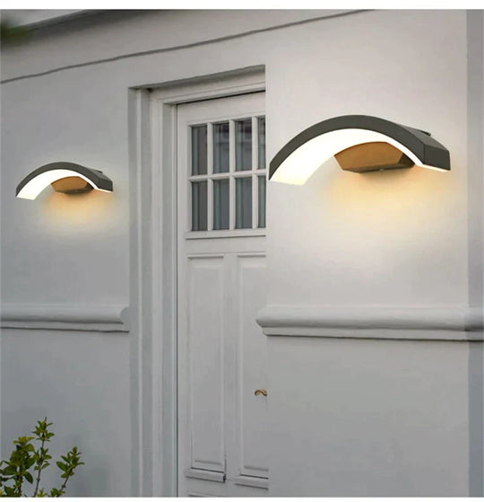 24w LED Outdoor Waterproof Walkway Front Door Garden Porch Wall Light Modern Indoor Corridor Wall Lighting Light Fixture ML35