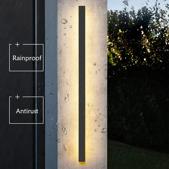 Waterproof outdoor wall lamp LED Long wall lamp IP65 Aluminum Light Garden Villa porch Sconce Light Sconce Luminaire