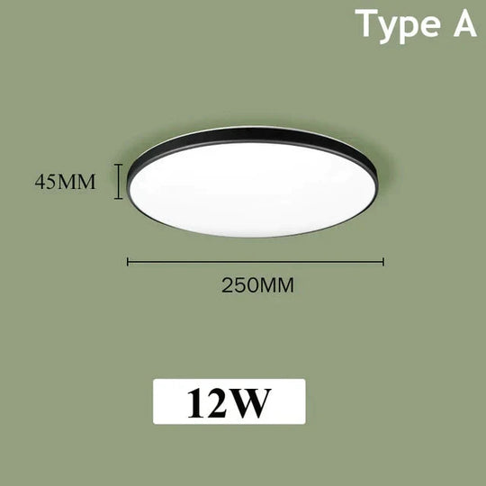 Led Ceiling Lights Modern Leds Ceiling Lamp Light Fixtures Round Panel Lamps 12W 24W For Living Room Kitchen