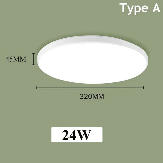 Led Ceiling Lights Modern Leds Ceiling Lamp Light Fixtures Round Panel Lamps 12W 24W For Living Room Kitchen