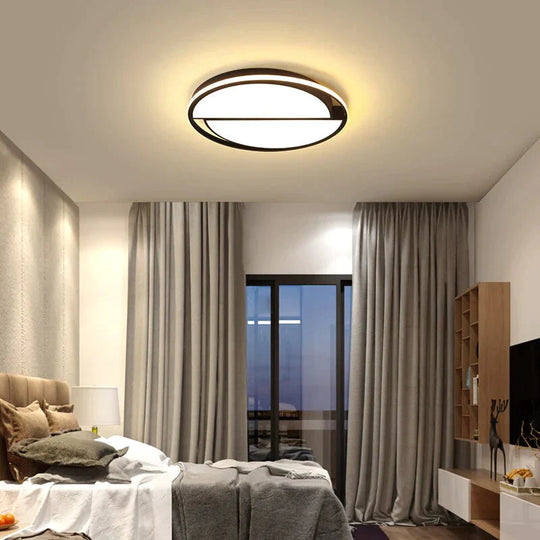 Modern Round Iron Living Room Chandelier Fixtures LED Lustre Bedroom Restaurant Dimmable Chandeliers Lighting Home Lampara Techo