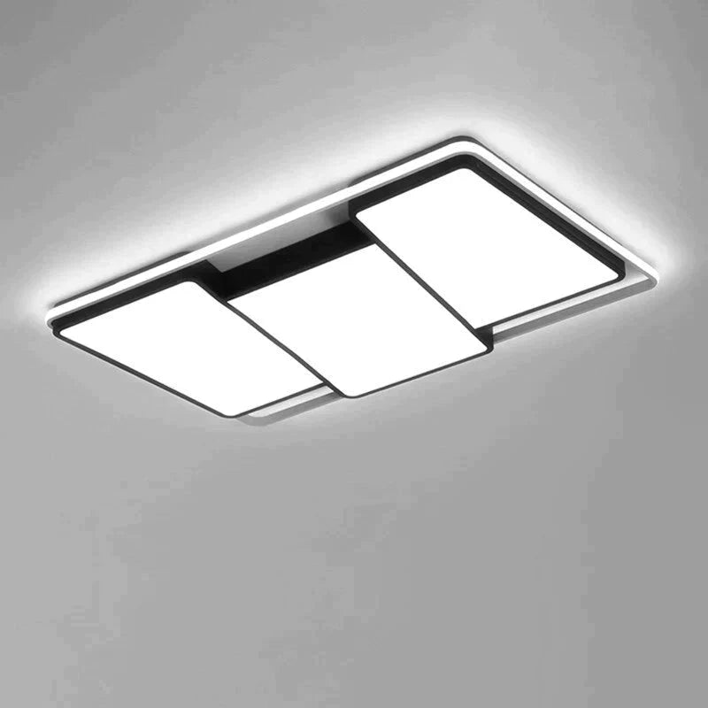 Modern Ceiling Lights Remote Dimmable Led Lamp Fixture For Dining Living Room Bedroom Kitchen Home