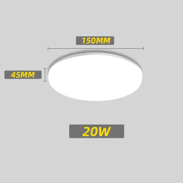 Led Ceiling Lights Lamps Light 15W 20W 30W 50W Surface Mounted Fixtures Lighting For Living Room