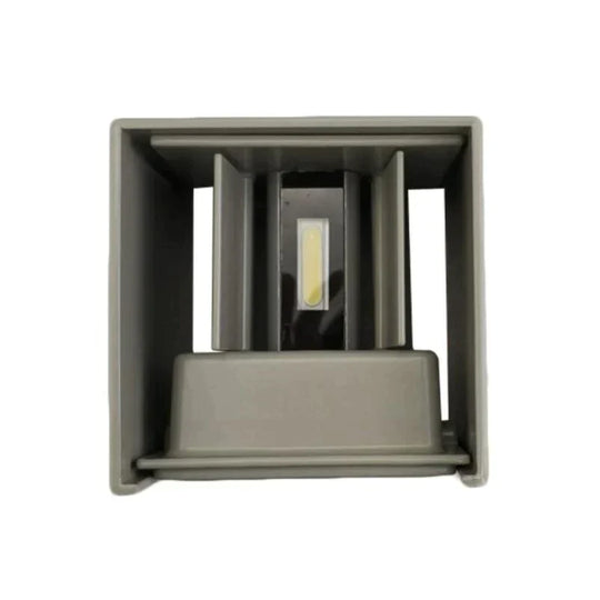 12W Dimmable COB Modern Brief Cube Adjustable Surface Mounted LED Wall Lamp Outdoor Waterproof Wall Light Garden Light Sconce