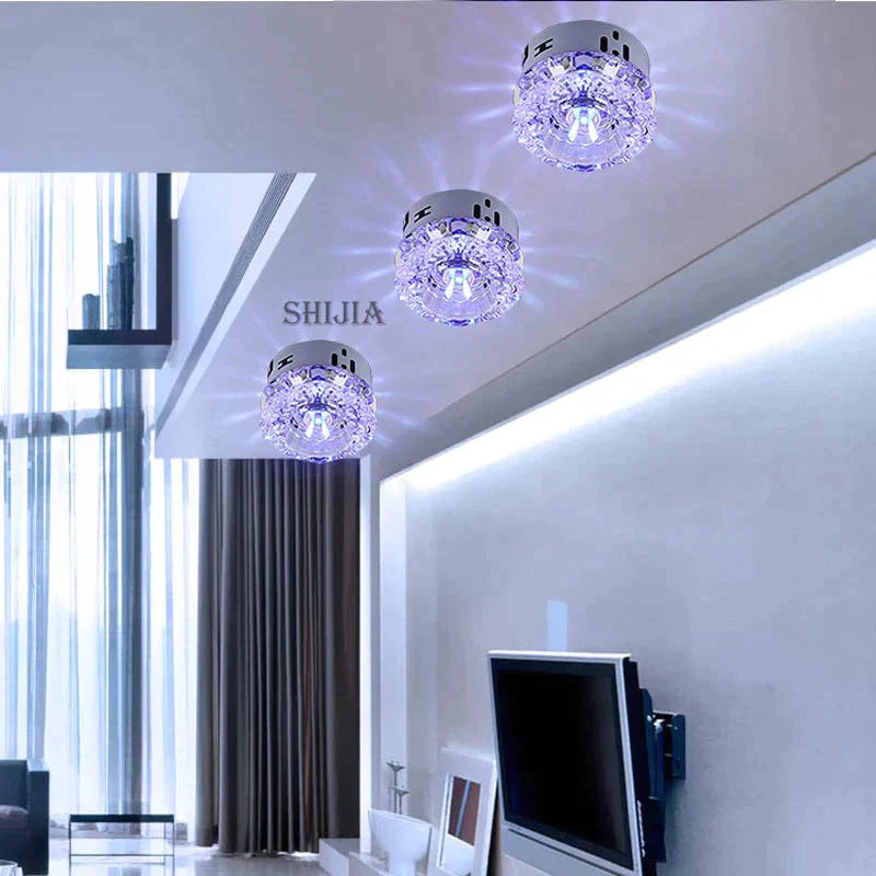 Flush Mount Small Led Ceiling Light For Art Gallery Decoration Front Balcony Lamp Porch Light