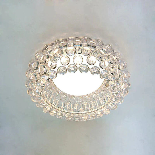 Modern Glass Ceiling Lights Indoor Light Luminaria Abajur Lamps For Living Room Home Decoration