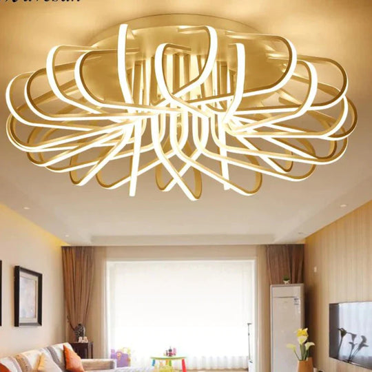 Surface Mount Ceiling Light Fixture For Bedroom Living Room Acrylic Ceiling Lamp Decorative Lampshade Lamparas De Techo