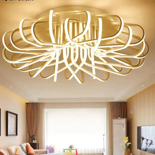 Surface Mount Ceiling Light Fixture For Bedroom Living Room Acrylic Lamp Decorative Lampshade