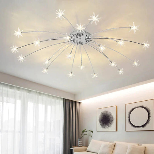 Fashion Ceiling Lights LED Lamp Iron Galss Indoor Lighting ALL Stars LED G4 Bedroom, Living Room Hotel Light Fixture