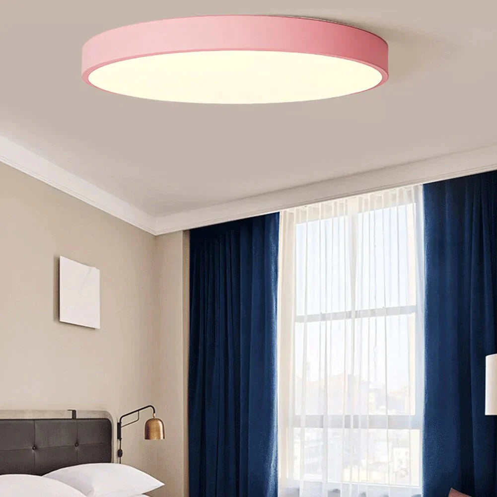 LED Modern Ceiling Lamp Acryl Round 5cm Super Thin Surface Mount Dia 30CM LED Ceiling Light For Living Room Bedroom Kitchen