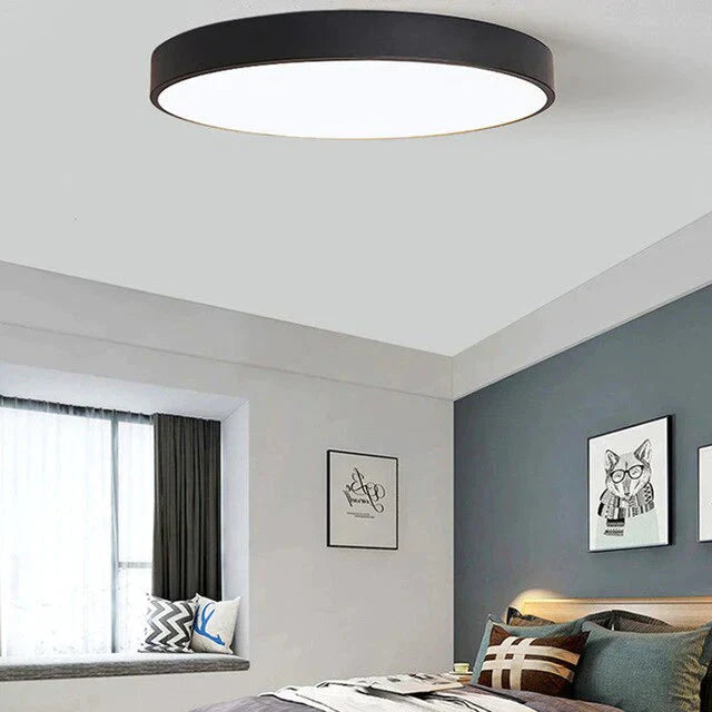 LED Modern Ceiling Lamp Acryl Round 5cm Super Thin Surface Mount Dia 30CM LED Ceiling Light For Living Room Bedroom Kitchen