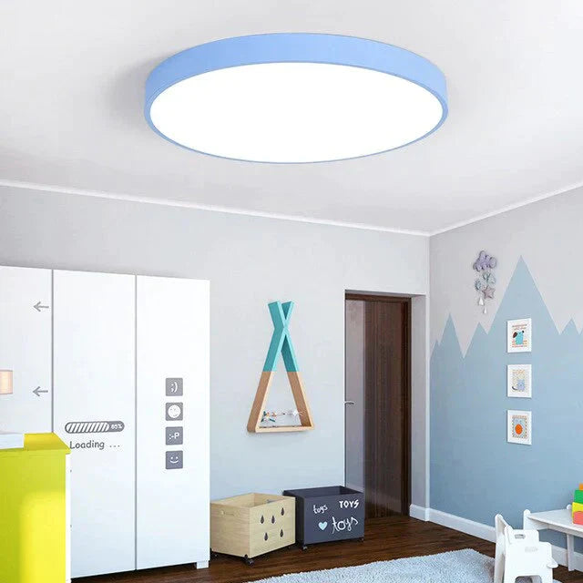 LED Modern Ceiling Lamp Acryl Round 5cm Super Thin Surface Mount Dia 30CM LED Ceiling Light For Living Room Bedroom Kitchen