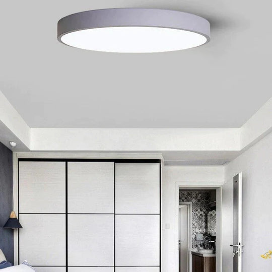 LED Modern Ceiling Lamp Acryl Round 5cm Super Thin Surface Mount Dia 30CM LED Ceiling Light For Living Room Bedroom Kitchen