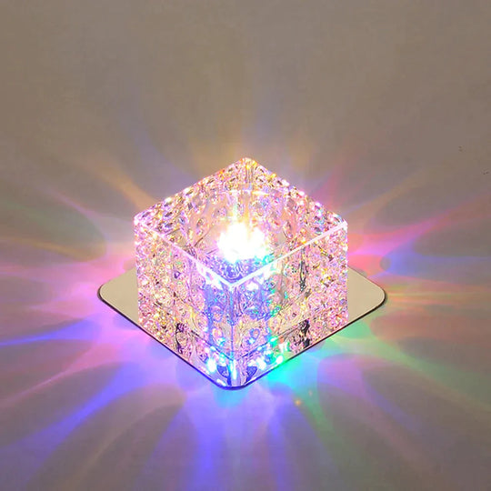 Led Ceiling Light Surface Mounted Crystal Aisle Lamp Lustre Modern For Living Room Indoor Bedroom