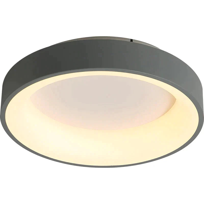 Round/Square/Triangle Modern Led Ceiling Lights For Living Room Bedroom Study Dimmable+Rc Lamp