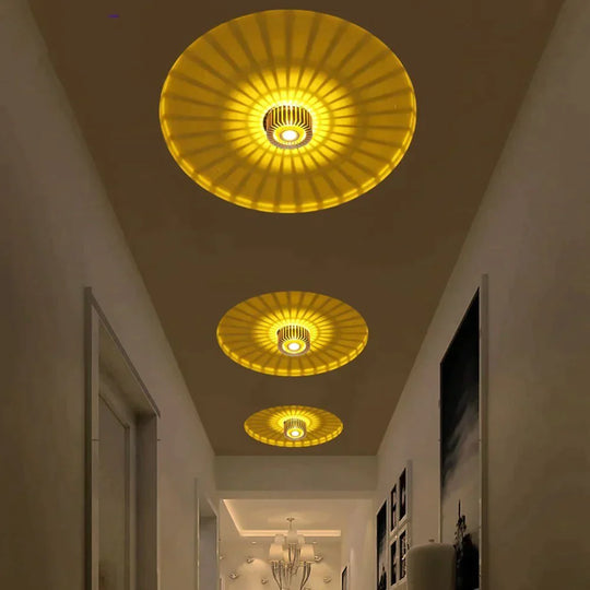 Rebecca - Modern Ceiling Light Colorful Indoor Led Lamp 3W Wall Sconce For Gallery Balcony Lamp