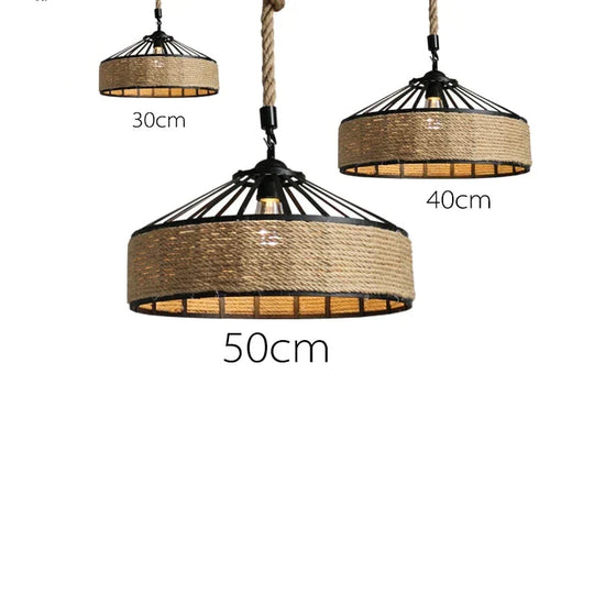 Retro Industrial Creative Modern Design Pendant Lamp LED Loft Decoration E27 Pendant Lights Bar Restaurant Cafe Store Lobby