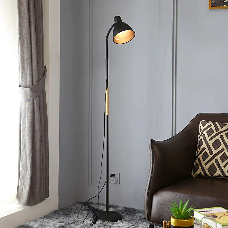 Simple Led Living Room Floor Lamp Study Bedside Bedroom Lamps