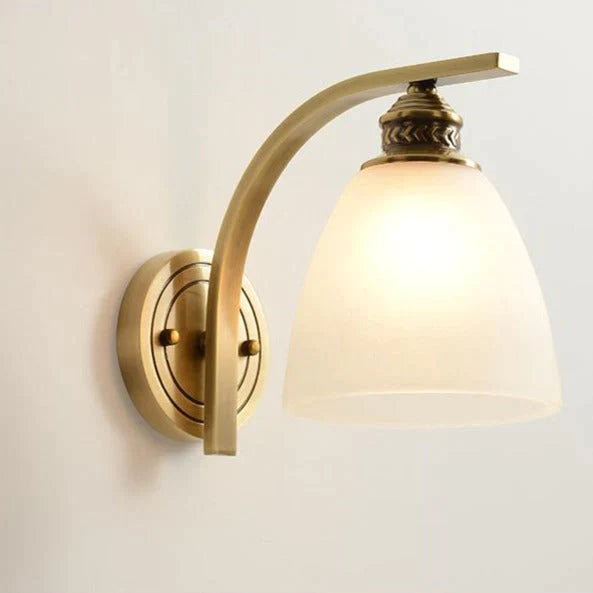 Simple Living Room Lamp Corridor Copper Wall Lamps