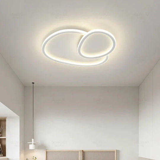 Simple Modern Atmosphere Master Bedroom Dining Room Lamp Minimalist Creative Combination Ceiling Lamp